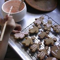 Выпечка пряников в компании друзей