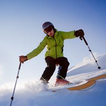 Мастер-класс по горным лыжам для детей