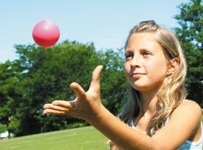 Урок жонглирования для детей
